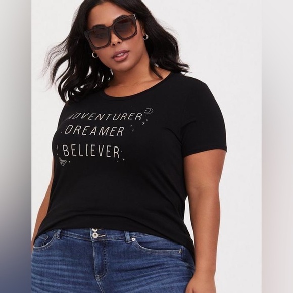 Black Torrid Super Soft Top Size 2 18-20 - Picture 1 of 6